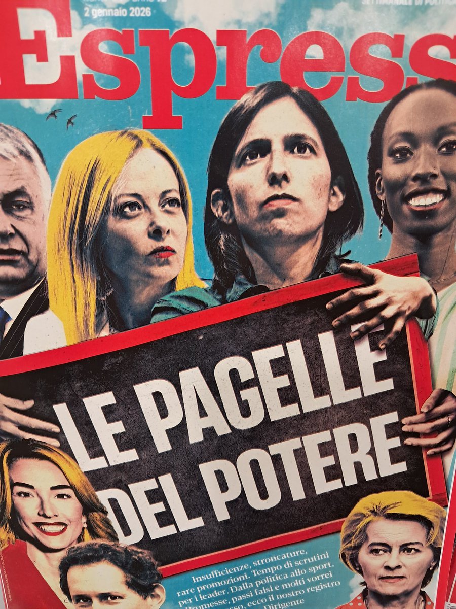 C'e' la premier <a href="/GiorgiaMeloni/">Giorgia Meloni</a> su <a href="/espressonline/">L'Espresso</a> per le pagelle dei potenti