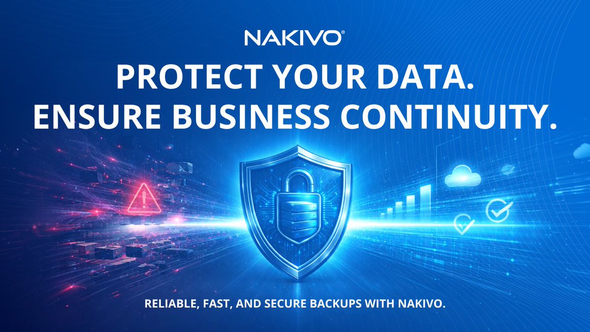 ⚡ In 2026, your data will be even more vulnerable due to smarter cyberattacks! Reliable backups are what keep businesses resilient.

💡 Tip: Test backups regularly and store copies locally, in the cloud, and off-site.

Data loss isn’t if, it’s when. Stay ready. 

#CyberSecurity