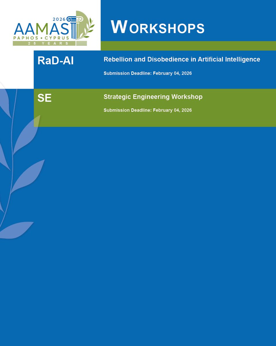 AAMAS Conference tweet media