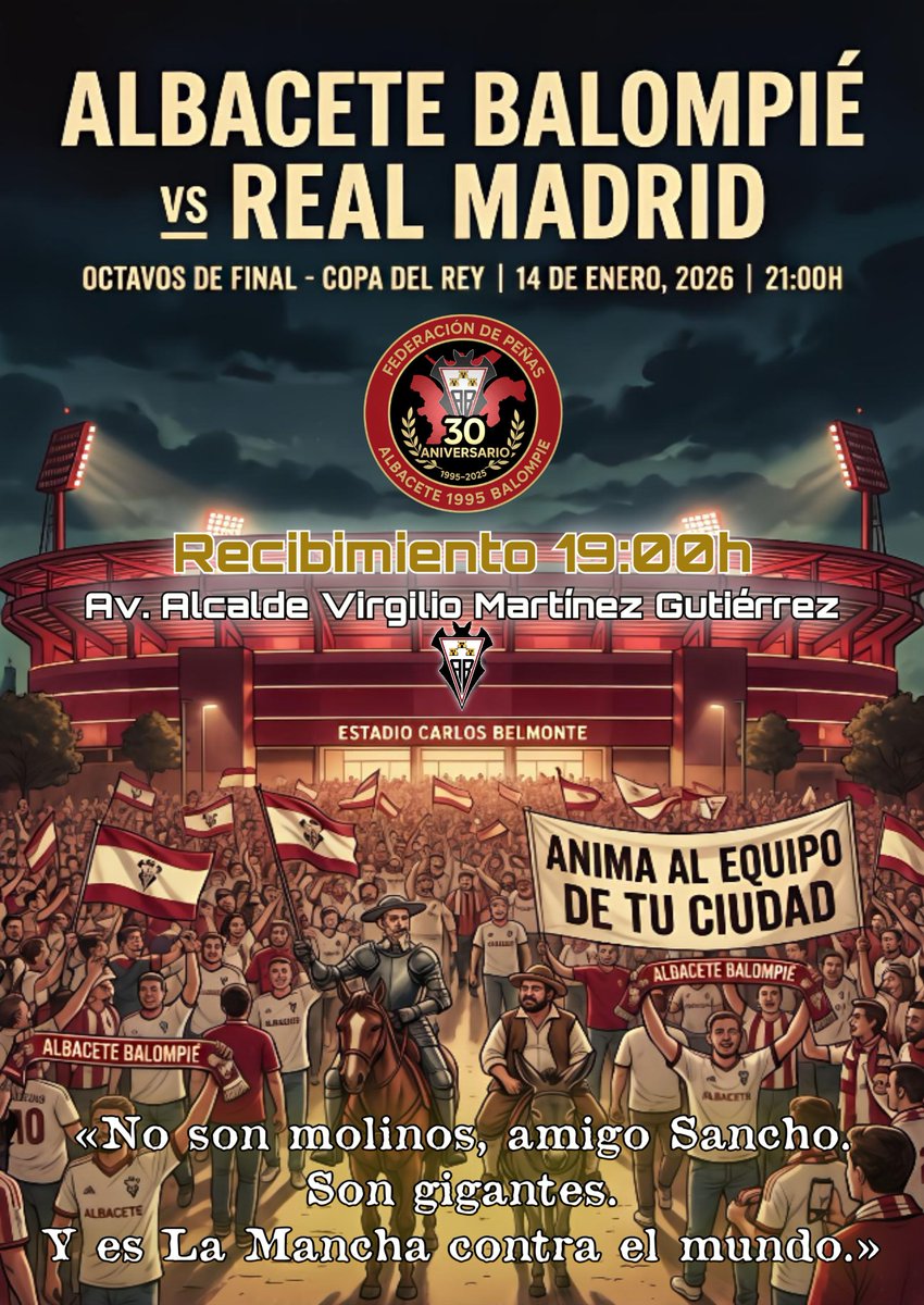 Nos unimos a la convocatoria de <a href="/abpfans1940/">ABP FANS</a> para el recibimiento al equipo el próximo miércoles. 
No te olvides del equipo de tu tierra, el que viste un día en el barro, el que lloraste y animaste sin dudar.