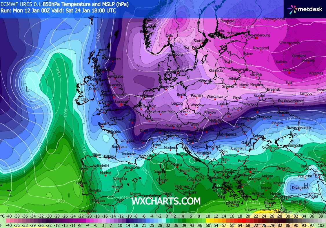 MetChasers's tweet image. Did somebody place an order for a beast from the east???