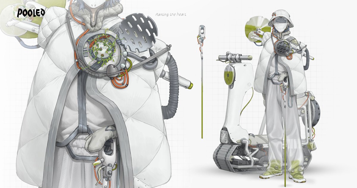 YUANGUI01's tweet image. 汇聚POOLED：艾宇
汇聚世界观下的第二个主角——艾宇：艾莎的哥哥，灰色沙漠侦查员。