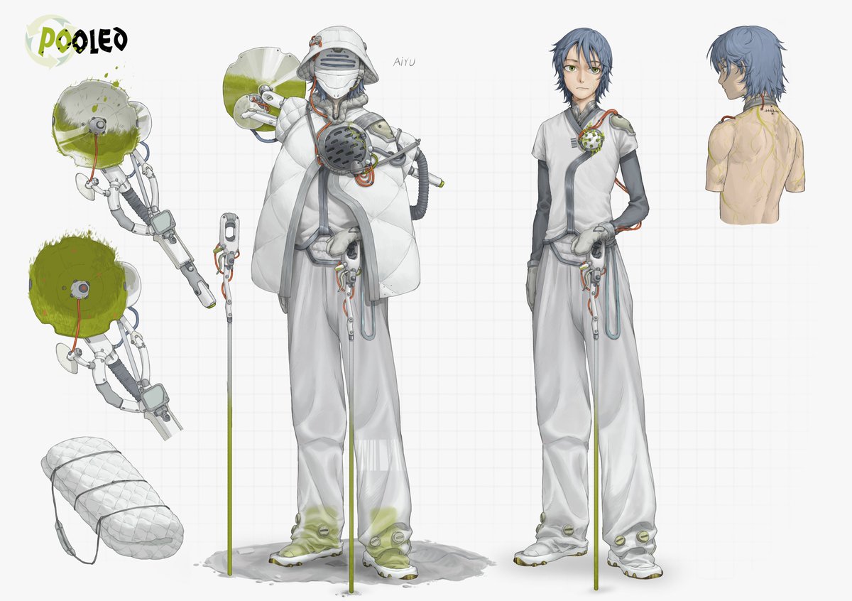 YUANGUI01's tweet image. 汇聚POOLED：艾宇
汇聚世界观下的第二个主角——艾宇：艾莎的哥哥，灰色沙漠侦查员。