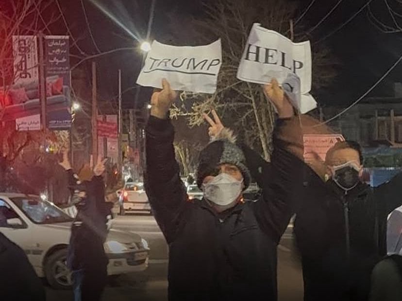 Ario1401's tweet photo. President Trump , the people of Iran are standing up with bare hands against the most brutal and heavily armed repressive force in the world. In these past 4 days, with the internet cut off and phone lines disconnected, the Islamic Republic has massacred countless innocent protesters but the people continue to resist and fight against this regime. This is the best opportunity we have ever had to finally get rid of this terrorist system. The final card is in your hands don’t let this chance slip away.
This is a regime that shows no mercy to American soldiers in the region, constantly seeks chaos across the Middle East, and represents crime and turmoil every single second.
Act right now do not allow Khamenei to slaughter and butcher the people of Iran any longer.
@POTUS 
@FoxNews 
@marcorubio