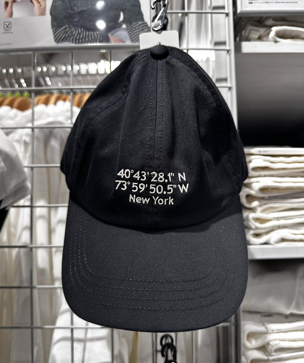 GUさんよ。このNEW YORKキャップ、来季は必ずTOKYO版を作るべきなんだよ。