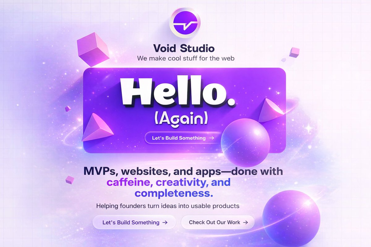Void Studio tweet media