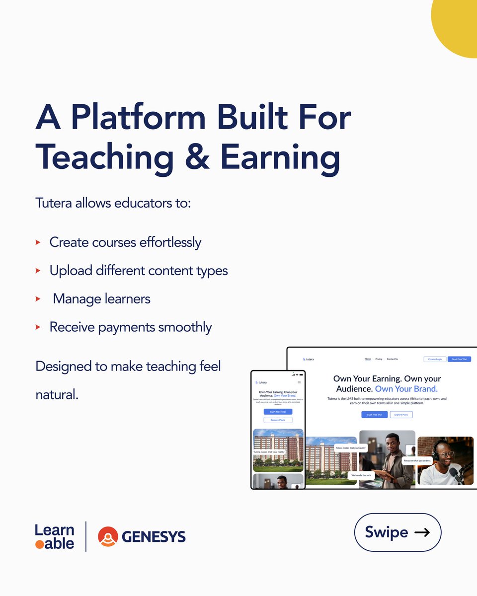 Genesys Learnable tweet media