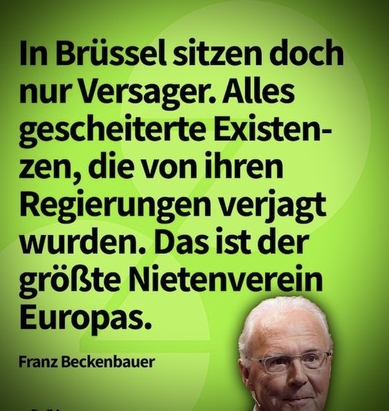 Großer Fußballer und auch ein weiser Mann!