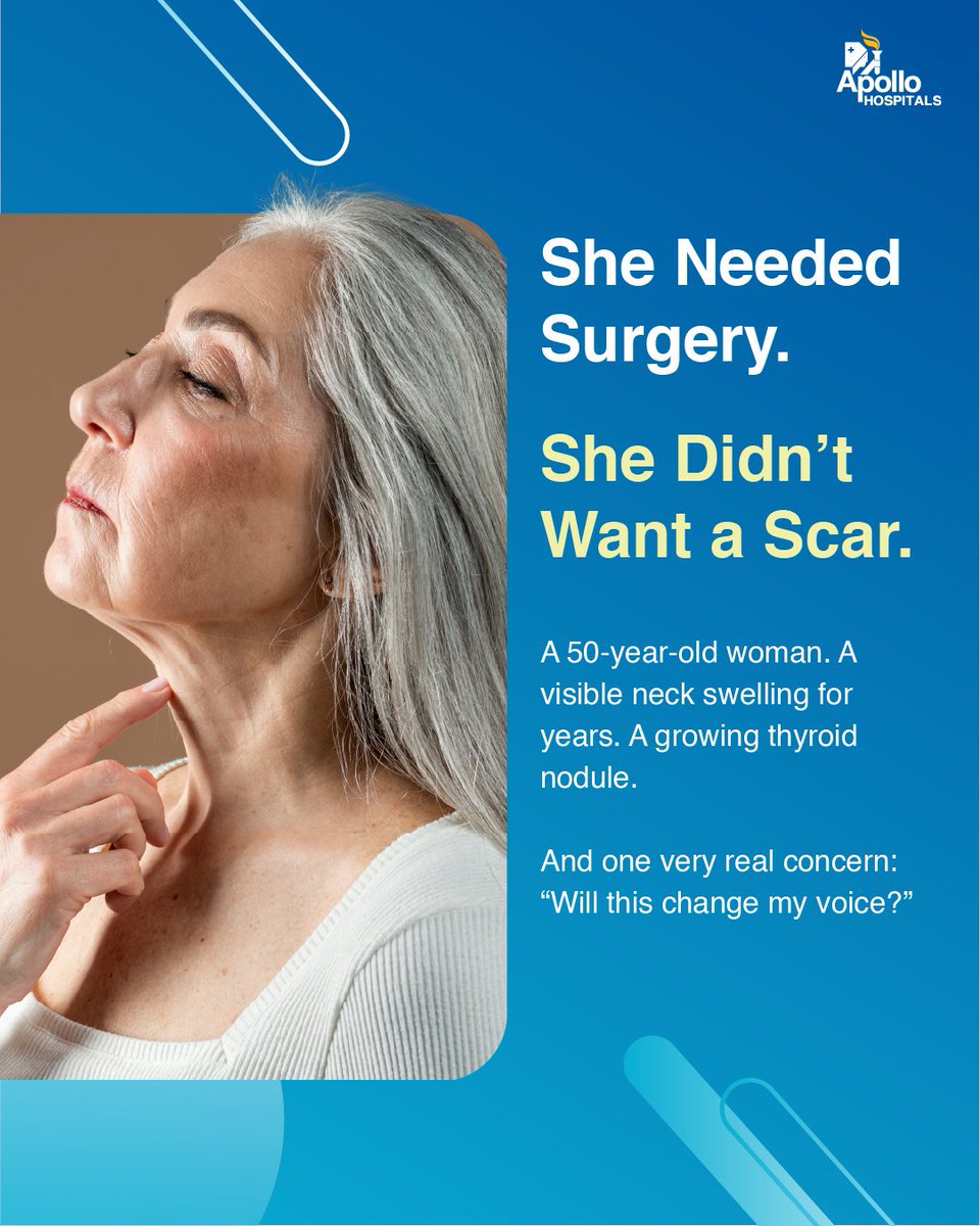 ApolloPune's tweet image. Some fears aren’t about the surgery — but about what comes after.

At Apollo Hospitals Pune, innovation made room for confidence, precision, and care that protects what matters most.

#ApolloHospitalsPune #PatientFirst #RoboticSurgery #TouchingLives