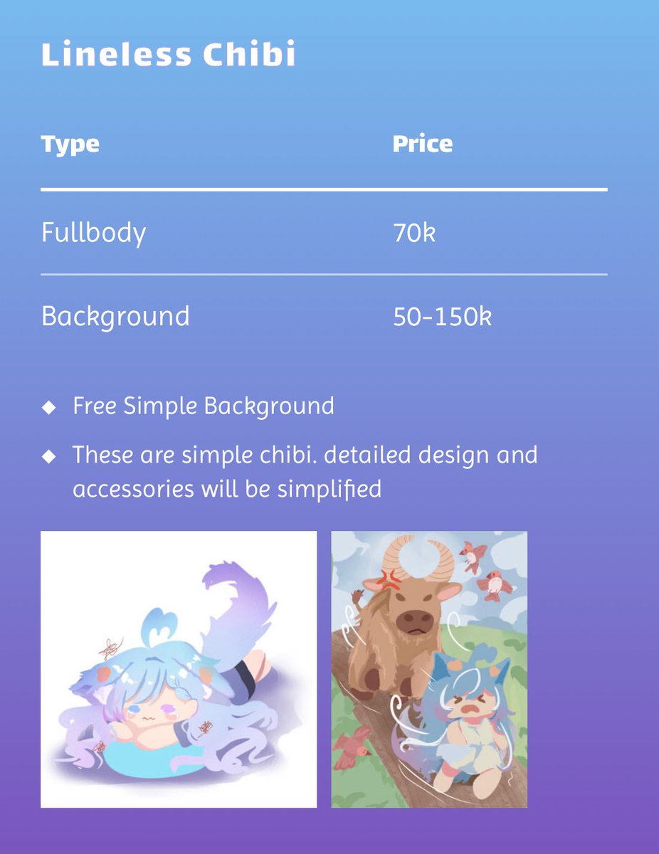 Share is very appreciated 🤍

[ OPEN COMMISSION ]