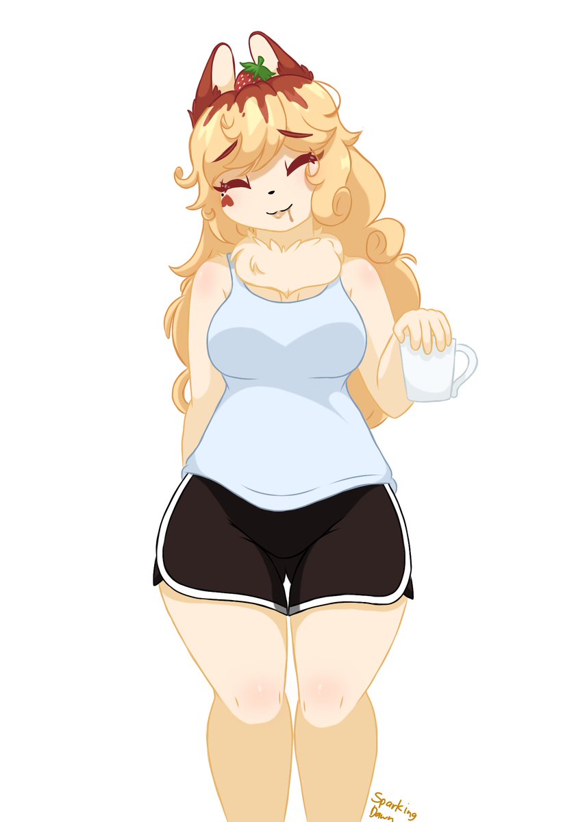 DawnSparking's tweet photo. 🍮
#bunnygirls 
#ocart 
#furryart https://t.co/vr9my5CAA3