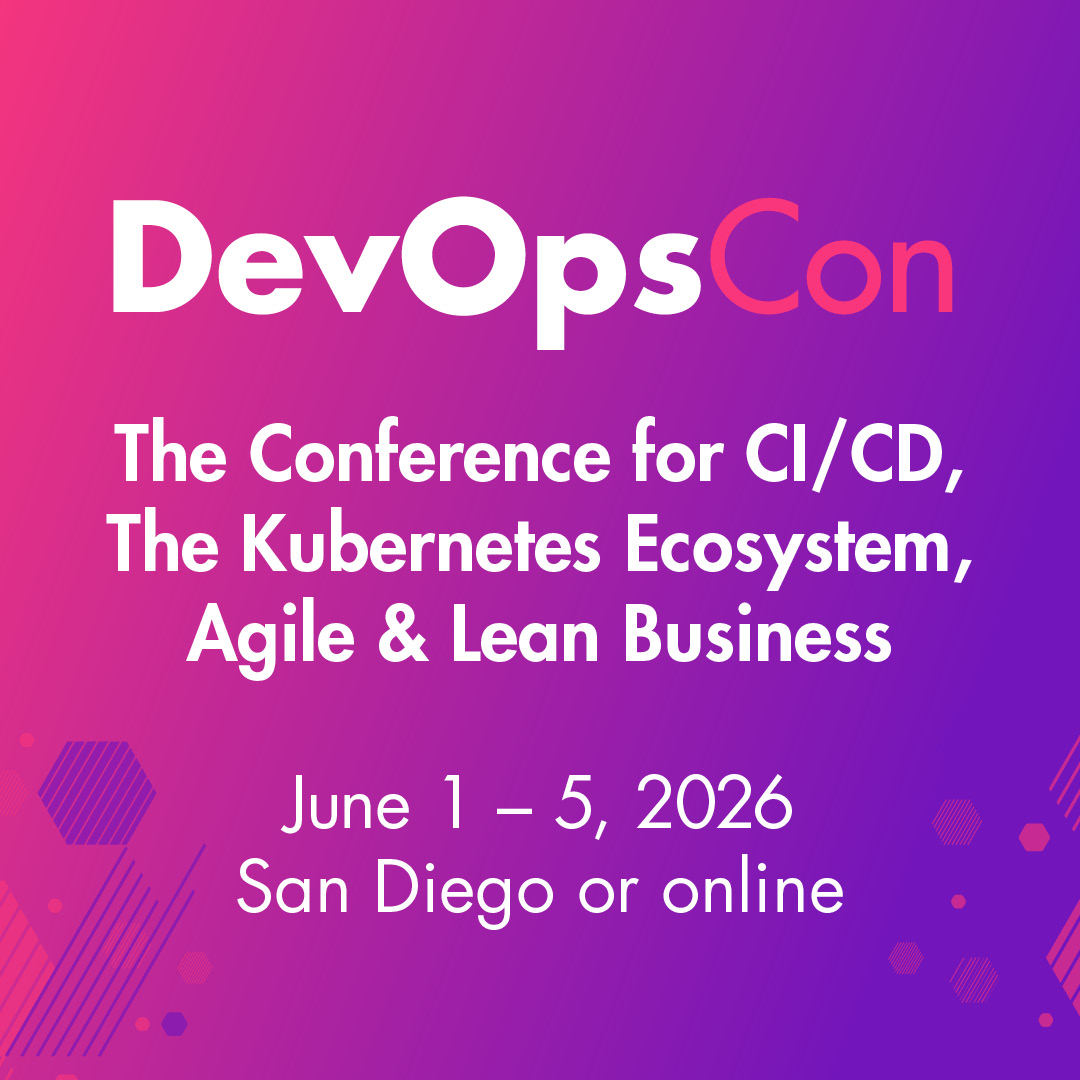 Glorium_Tech's tweet photo. West Coast, best cloud! DevOpsCon San Diego brings platform engineering, pipelines &amp; innovation to the beach.
Kubernetes, CI/CD, observability—#DevOpsCon San Diego, June 1–5, 2026. Learn DevOps where sun meets serverless.
🔗https://t.co/ls4maMFMQh https://t.co/ZhkytseQWP