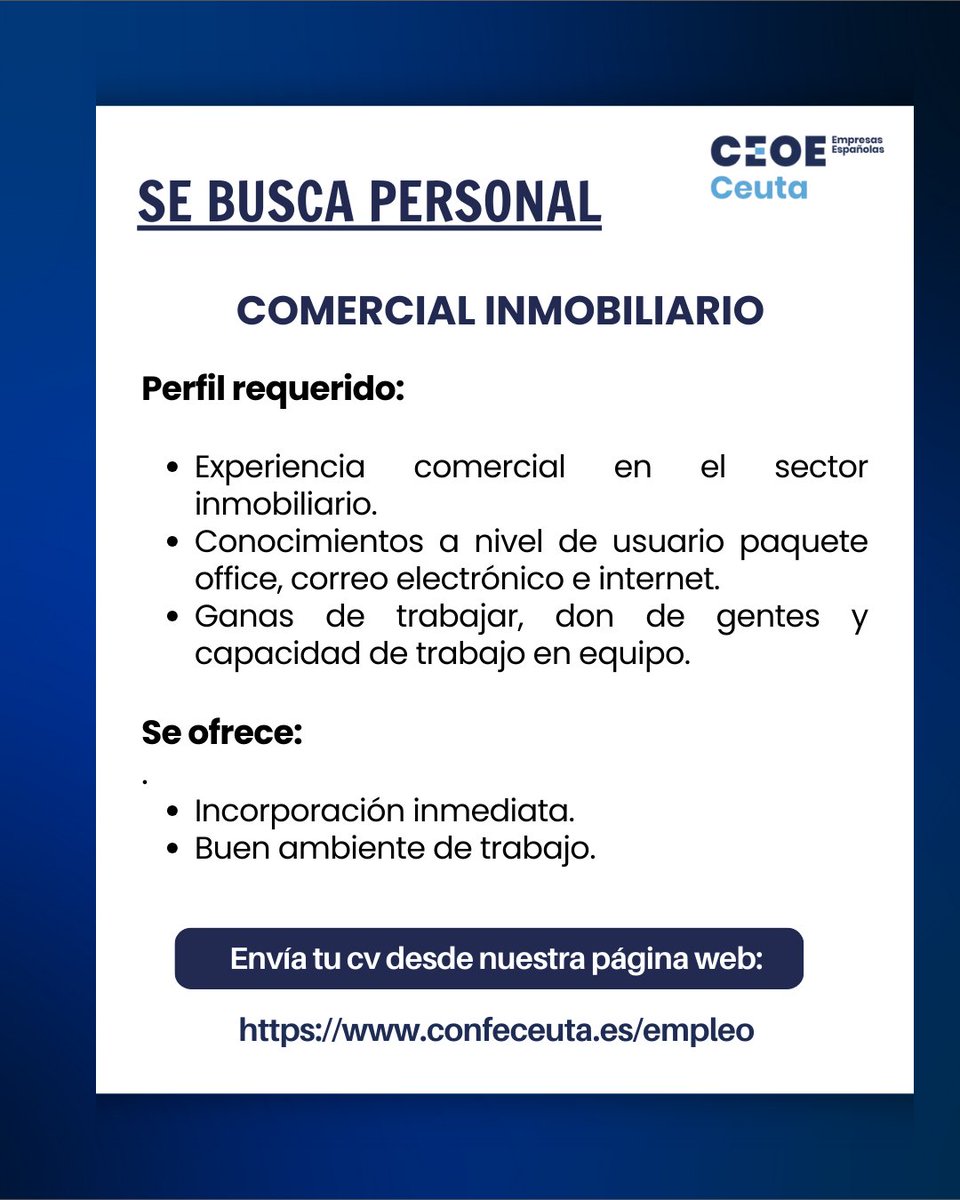 Confederación de Empresarios de Ceuta - CECE tweet media