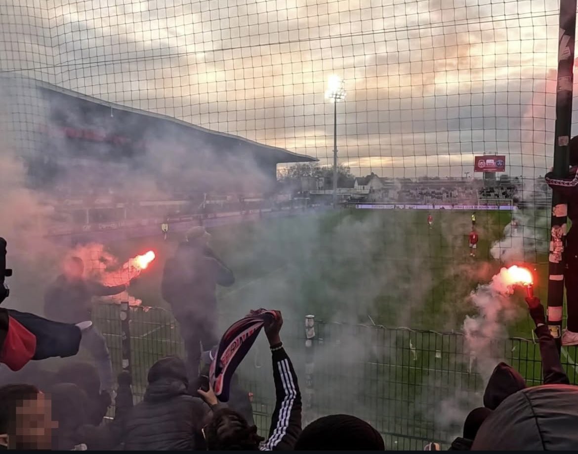 sparisiens1970's tweet image. GAMBARDELLA FC ROUEN VS PSG 11/01