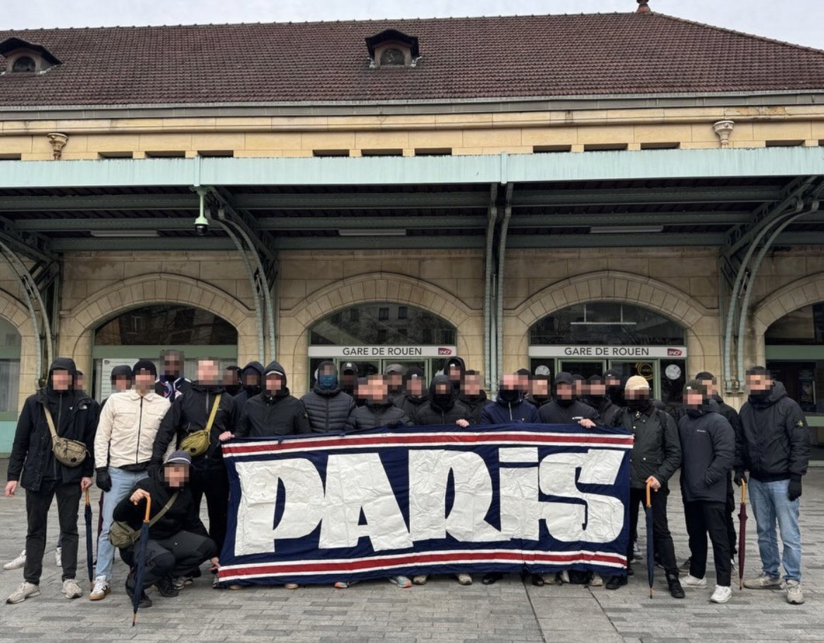 sparisiens1970's tweet image. GAMBARDELLA FC ROUEN VS PSG 11/01