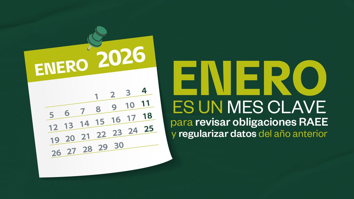 Productor, recuerda:

✔️ Revisar la información de producto puesta en el mercado.
✔️ Confirmar la correcta adscripción al SCRAP correspondiente.
✔️ Verificar la trazabilidad y coherencia de los datos declarados a lo largo del año.

#Ecolum #RAEE #RAP #EconomíaCircular