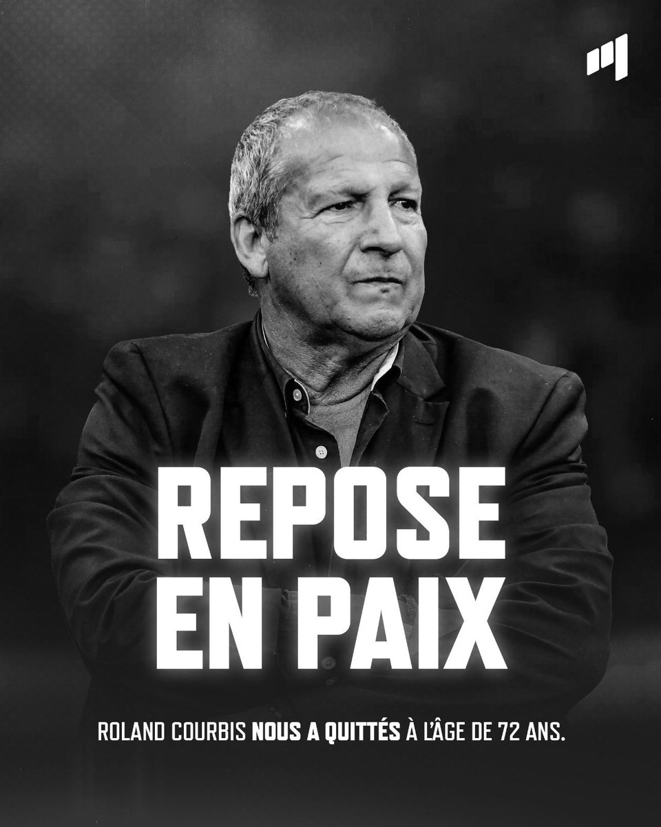 MediaParisien's tweet image. 💐 MediaParisien adresse ses plus sincères condoléances à la famille, aux proches et à l’ensemble du monde du football après la disparition de Rolland Courbis.

Une figure marquante du football français s’en va.
