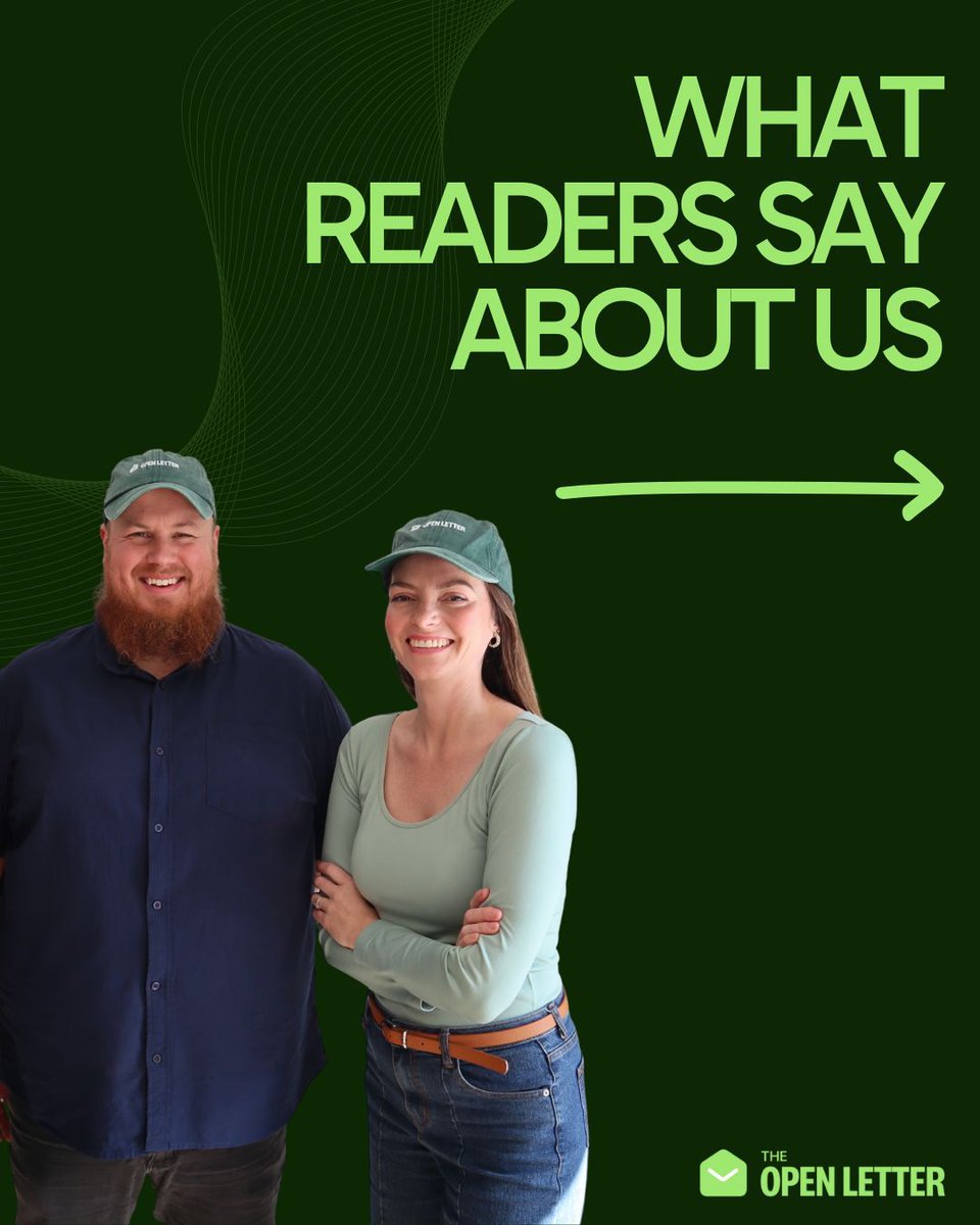 The Open Letter tweet media