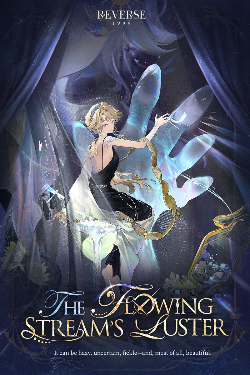 Reverse1999_GL's tweet image. Garment | Beryl
The Flowing Stream's Luster

It can be hazy, uncertain, fickle—and, most of all, beautiful.

Download Now: 
bit.ly/2026MysteryBox…

#Reverse1999Ver3ꓸ2 #aFlowingFeast  #MysteryBoxCarnival #Beryl