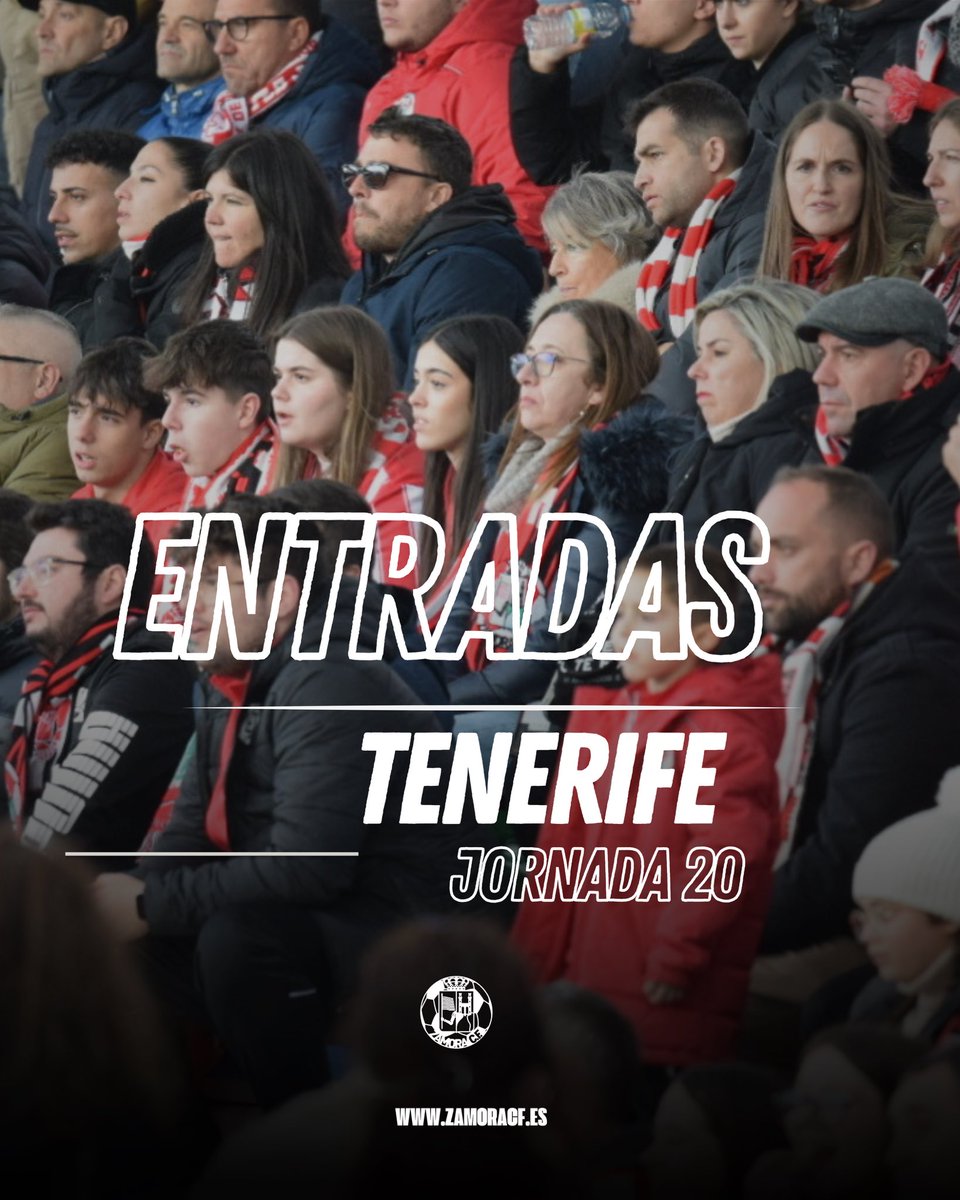 ZCFoficial's tweet image. ENTRADAS 🎟️ |

El ZCF lanza varias promociones para el partido frente al Tenerife👏🏼⚽️

zamoracf.es/este-sabado-ac…

➡️ Los colegios de toda la provincia pueden solicitar entradas gratuitas para niños/as de entre 0 y 14 años
➡️ Cada socio adulto podrá adquirir 2 al 50%

#VamosMiZamora