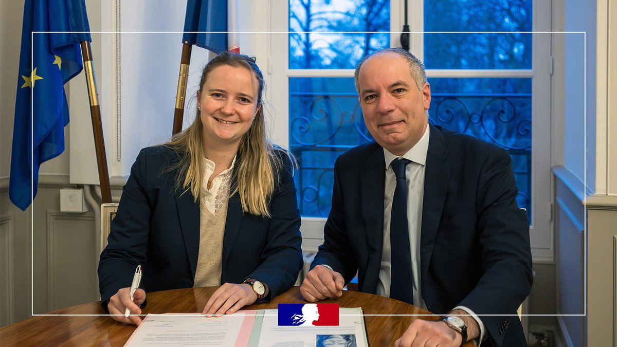 Image de Préfet de la Sarthe - #PriseDeFonction | Nous souhaitons la bienvenue à Mme Margaux Schneider, qui rejoint l'équipe préfec