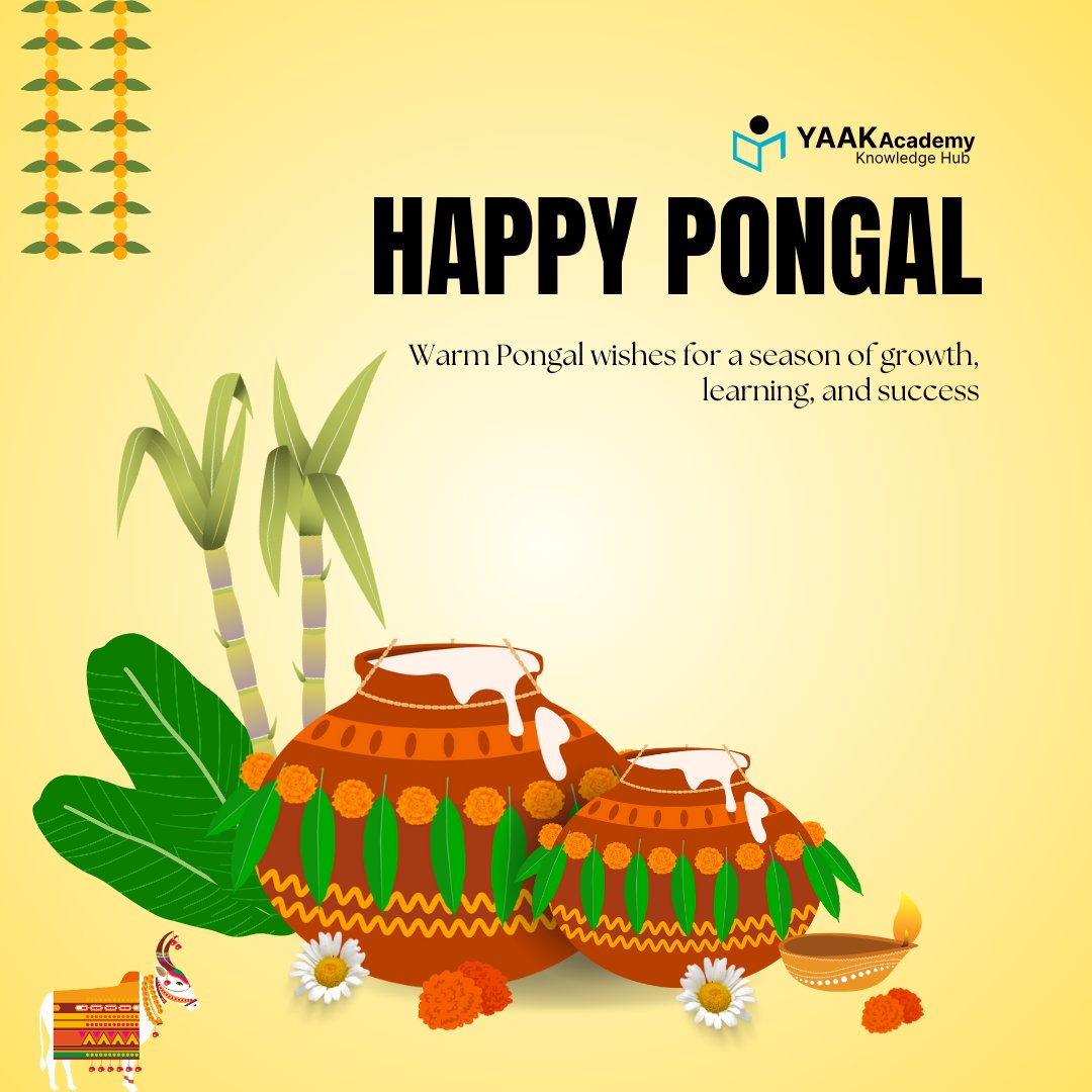 yaakacademy's tweet photo. Warm wishes on Pongal 🌾
May this harvest season bring growth, learning, and success.
— YAAK Academy

#HappyPongal #PongalFestival #YAAKAcademy #Learning #Success https://t.co/RwAuXZ8SFc