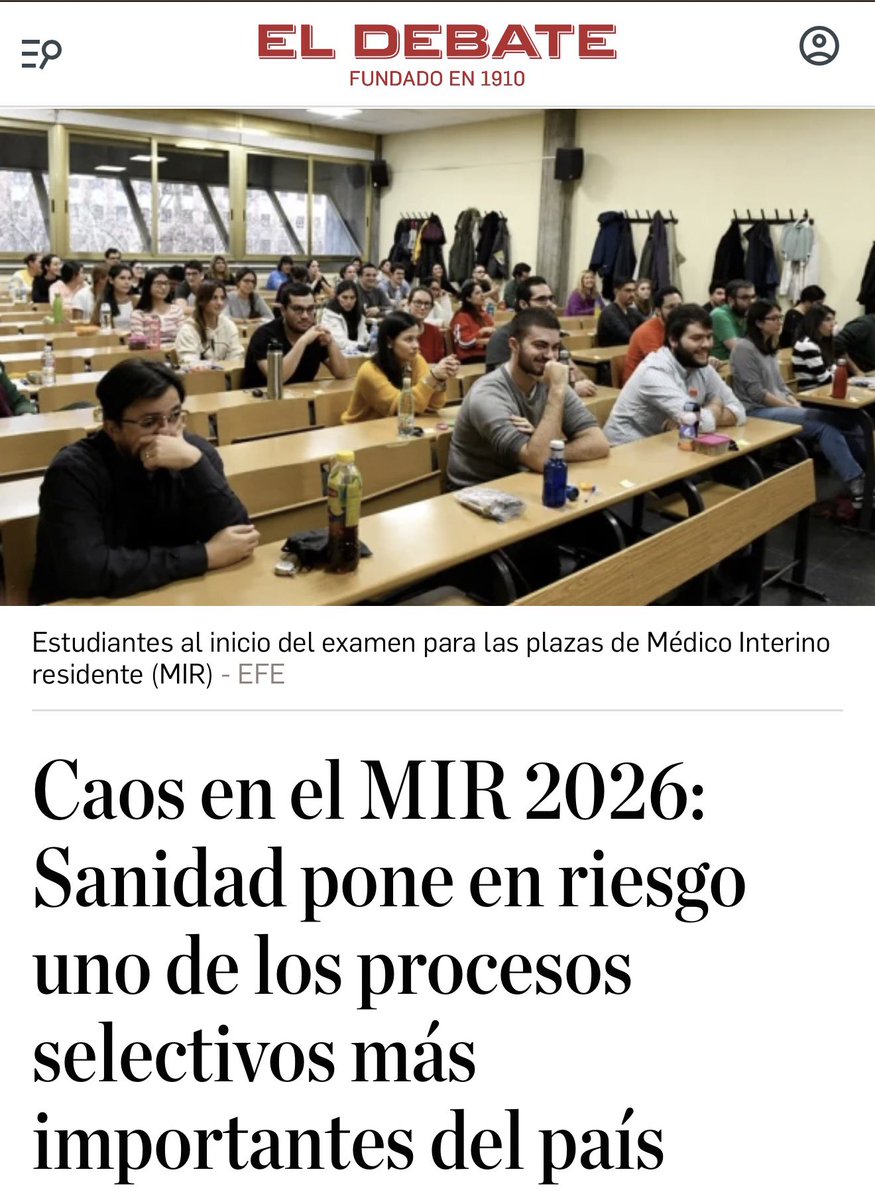 Esto es lo que pasa cuando tenemos a una Ministra, <a href="/Monica_Garcia_G/">Mónica García</a>, más pendiente de Isabel Díaz Ayuso que de gestionar.

Y es que la obsesión es muy mala, querida MÉdica y MAdre.