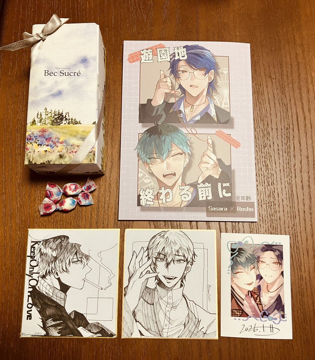 許可をいただいたので！私が騒いでいた最高の色紙さんです！ コール