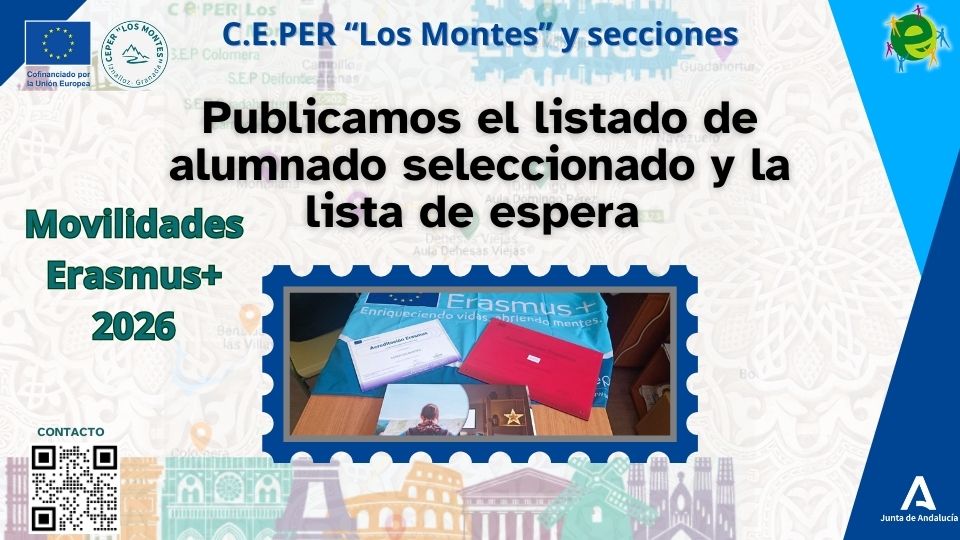 Disponible es el tablón de anuncios el listado de alumnado seleccionado y en lista de espera para las movilidades del curso 2025/2026.

Acceder entrando en el navegador con su usuario IdEA@g.educaand.es o acceder al tablón desde Pasen Web
seneca.juntadeandalucia.es/seneca/jsp/por…
<a href="/sepiegob/">SEPIE</a>