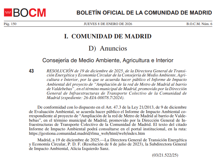 Hilos Valdebebas tweet media