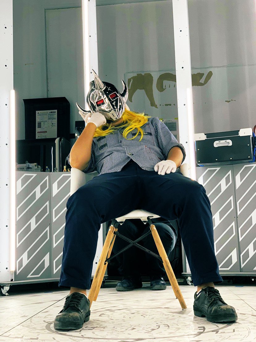 IRON_IKEDA's tweet image. 【拡散希望】
ロビンマスクは結構知られているのに、悪魔将軍はほとんど知られてないんです。
悪魔将軍のマスクはロビンマスクより3kgも重くて10キロあるとか、職人が手作業で鏡面に磨いているとか、モース硬度4のステンレス製とか、ちょっとでも魅力を感じたらリポストお願いします🙇‍♂️