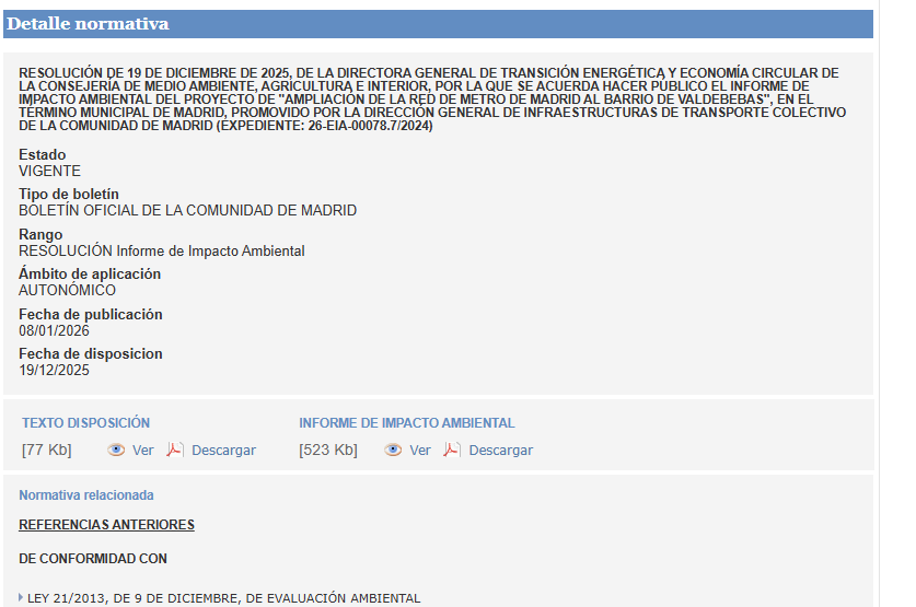 Hilos Valdebebas tweet media