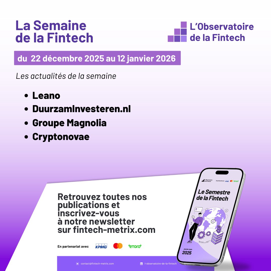 L'Observatoire de la Fintech tweet media