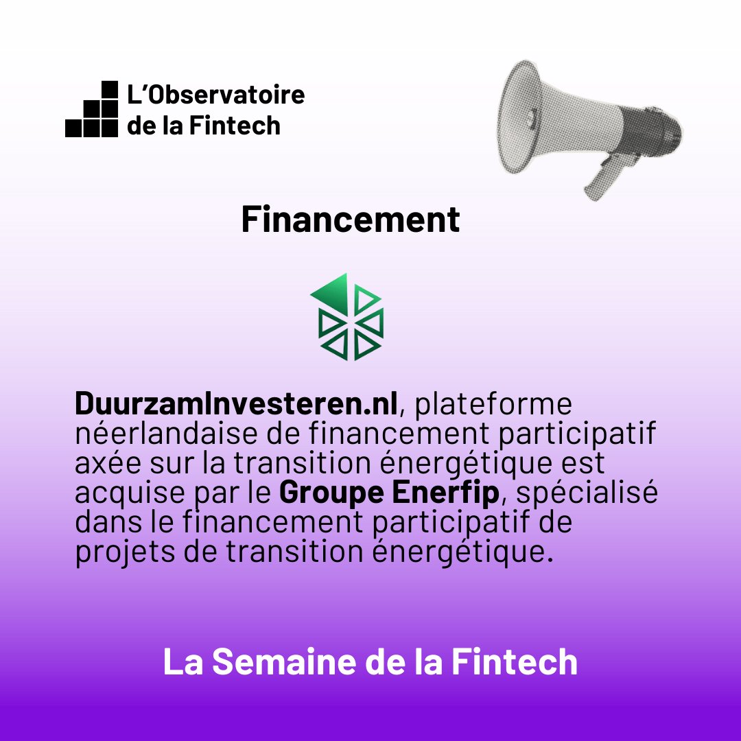 L'Observatoire de la Fintech tweet media