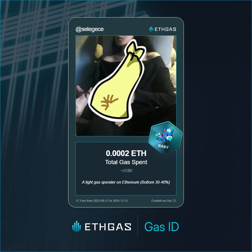 Sele| ETHGas ⛽ tweet media