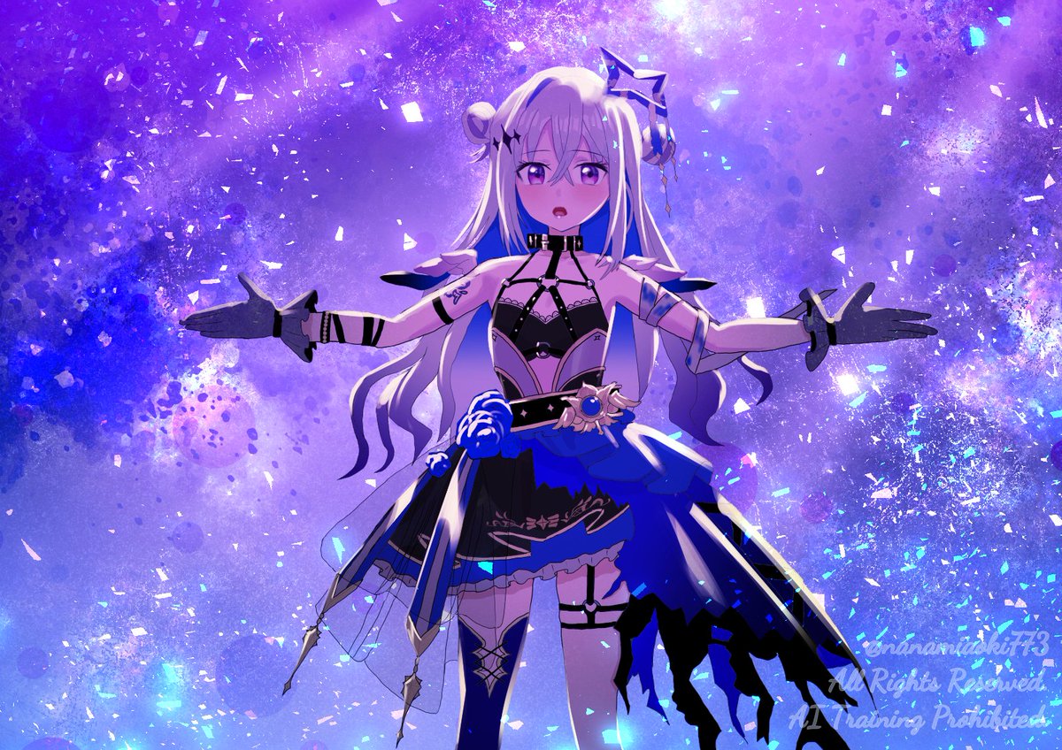 nanamiaoki773's tweet image. #かなたーと 
パルミーにて、86ch先生に添削していただきました。
とても素敵で壮大な印象にしてくださいました！
ありがとうございました！
@86ch_