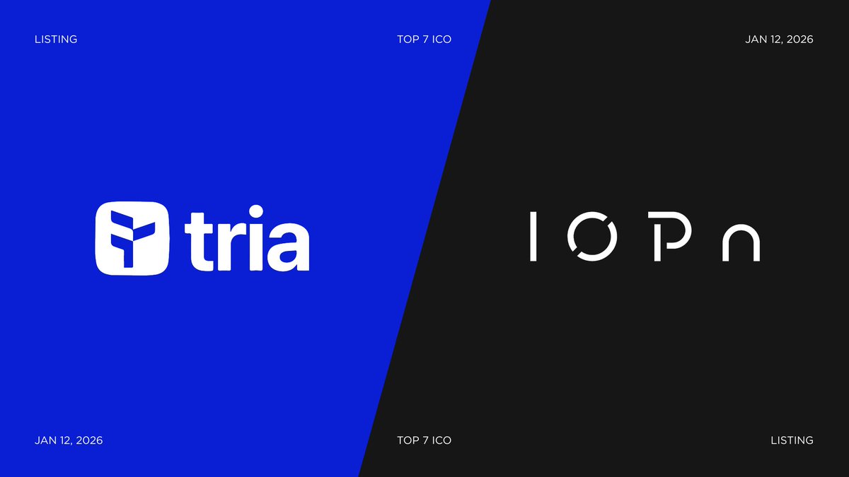 Tria $TRIA partners with IOPn Through this partnership, @useTria launched a  @Visa card that enables non-custodial payments with on-chain assets,  available in both virtual and physical formats. By connecting to the  @IOPn_io