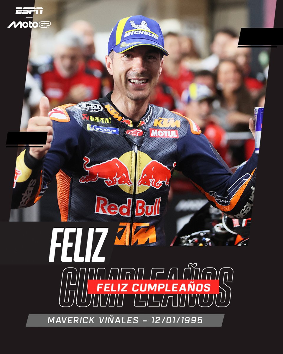 MotoGP_ESPN's tweet image. Maverick Viñales celebra sus 31 años y aquí les dejamos un breve repaso de su gran carrera:

ℹ️ Fue campeón de Moto3, se quedó con el tercer puesto y el Rookie del año en su único año en Moto2 y logró meterse en el podio de dos campeonatos de MotoGP.

#️⃣ 262 carreras, 26…