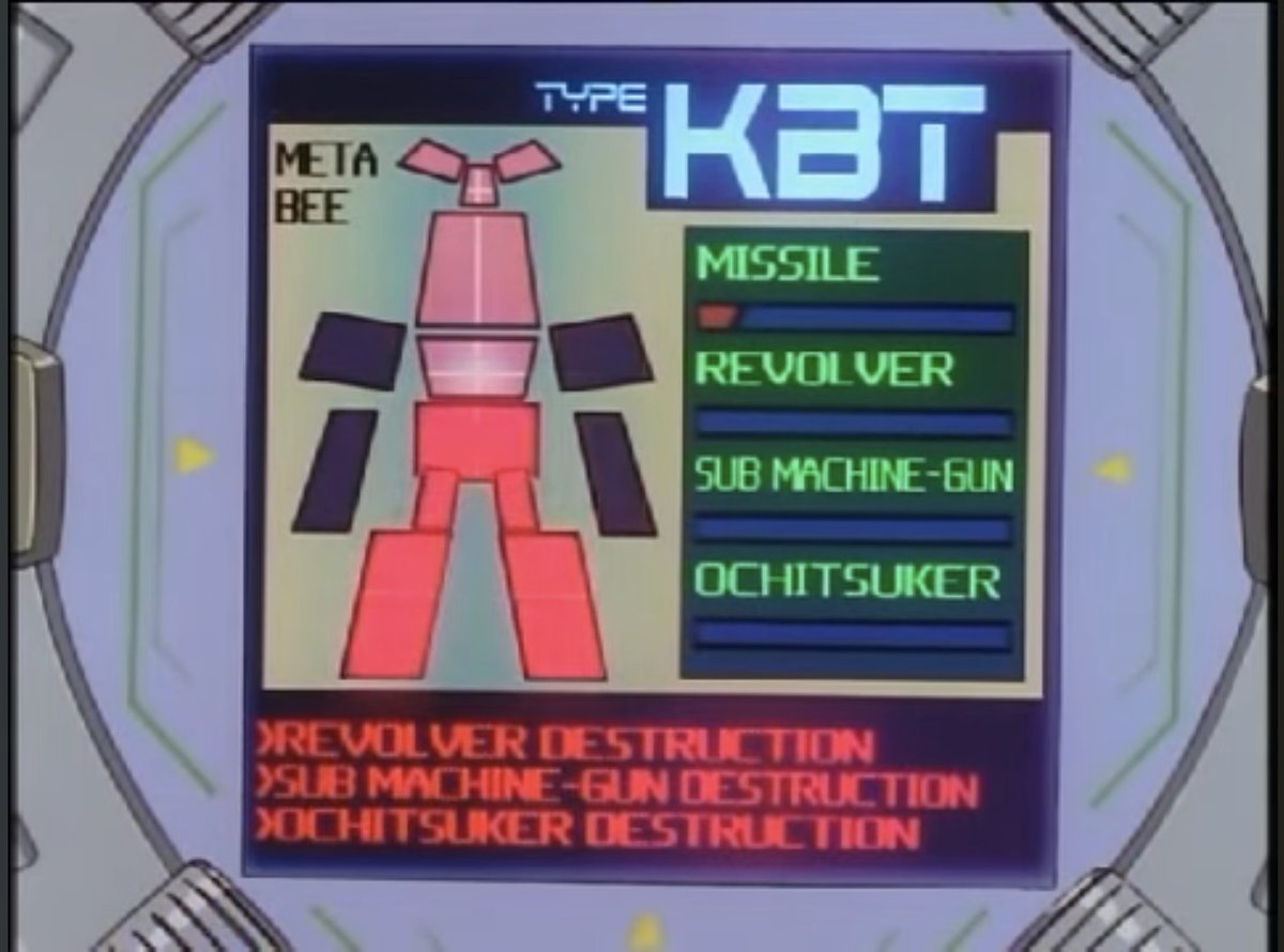 やっとギックリ腰が良くなってきた矢先に痛風が出てきてめちゃつらたん🫲😢🫱
メダロットでいうと今こんな感じのコンディションです🥺