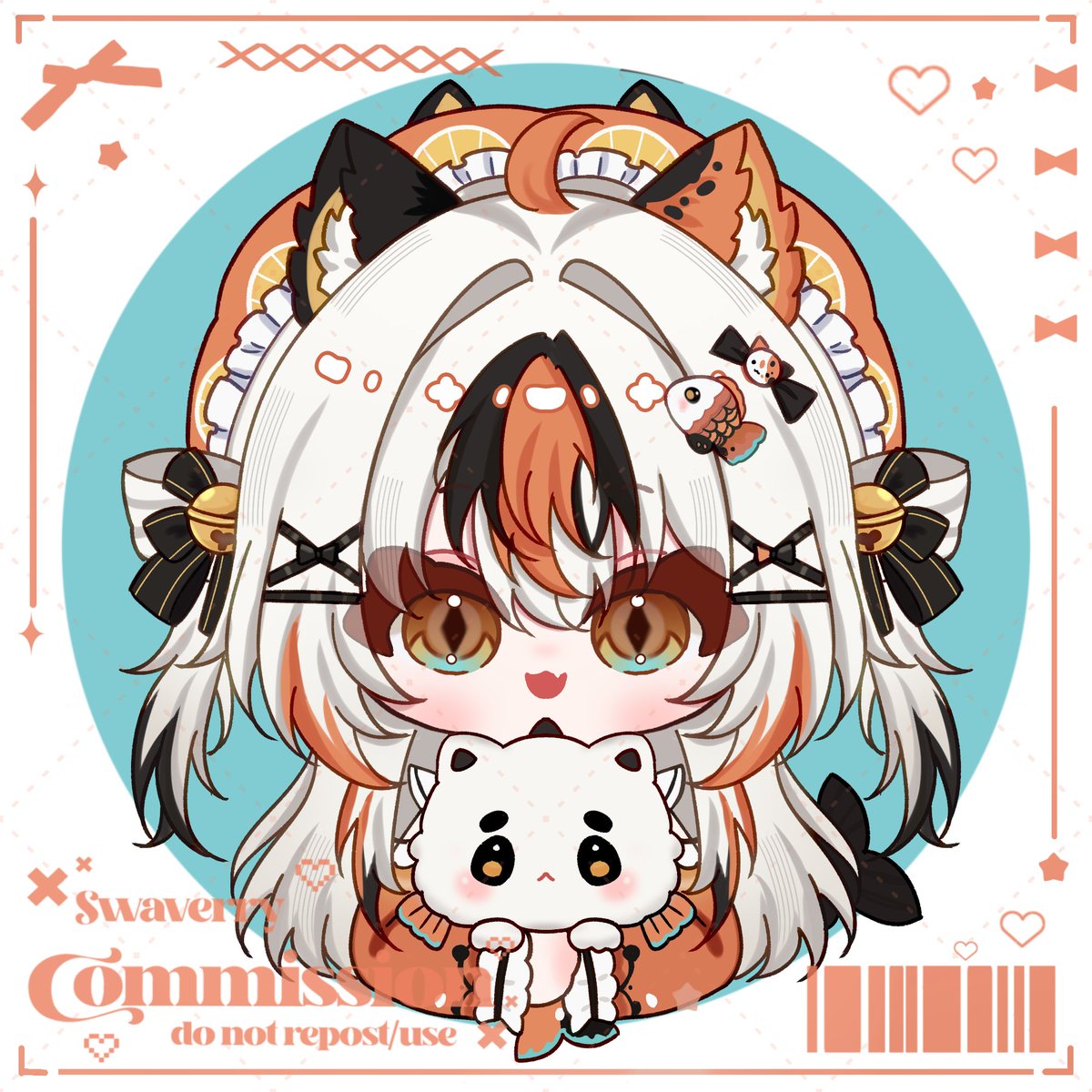 #VGenComm YCH commission result for mitsuki, thank you so much for commissioning me ♡

YCH hug comms is currently on 20% discount! go grab it here :
Vgen : Vgen.co/swaverry 

#Commission #wave_comms