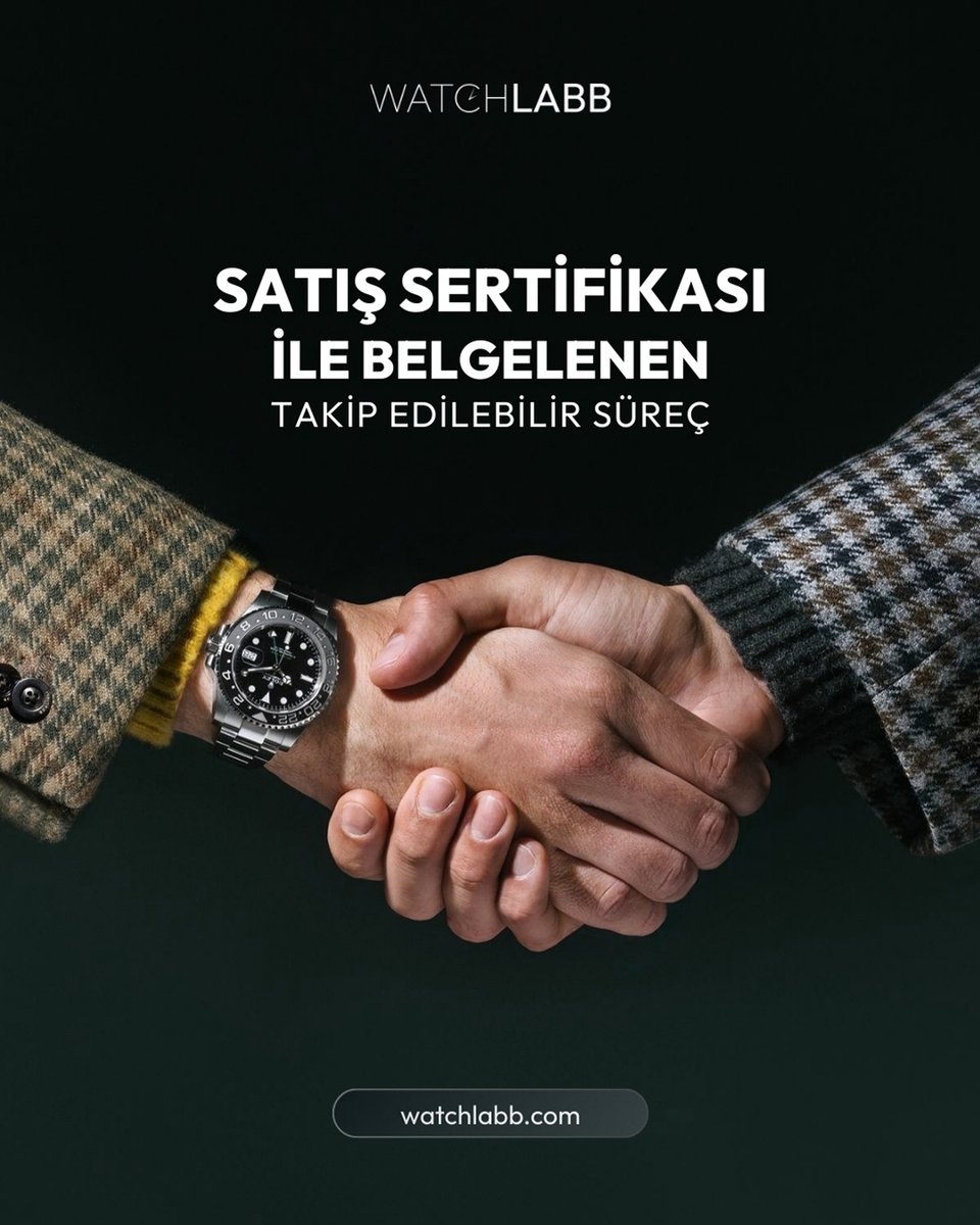 Alıcı ve satıcı arasındaki işlemler, taraflar arasında her zaman kayıt altında ve erişilebilir. Artık saatinizi satmak istediğinizde , kimden ne zaman ne şekilde aldığınızı belirten bir dijital satış sertfikasını sunabilirsiniz.. Her satış, karşılıklı onayla doğrulanır. Güven