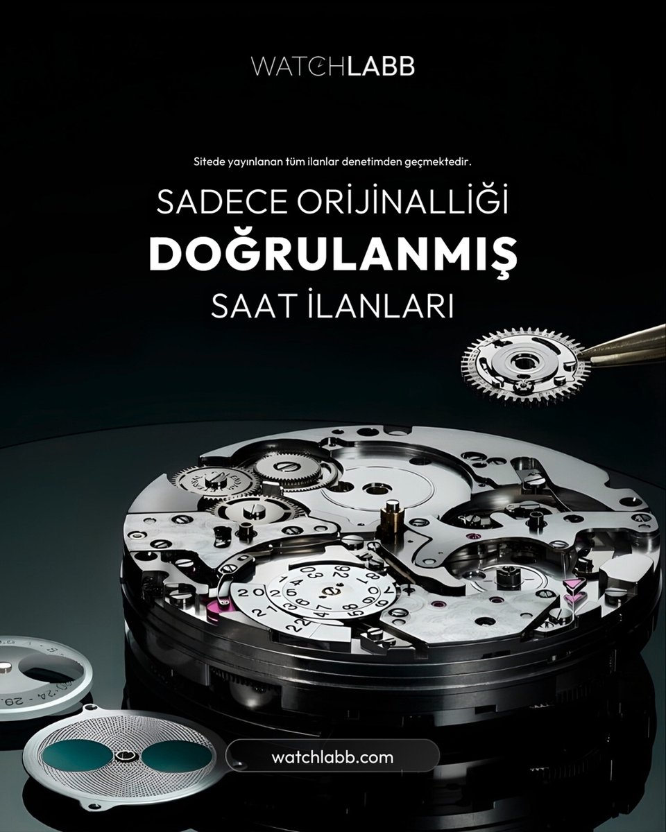 Yalnızca orijinalliği doğrulanmış saatler
listelenir; her ilan, yayına alınmadan önce
denetim sürecinden geçirilir ve güven,
platformda sunulan her seçimin temelini
oluşturur. İnceleyin, karşılaştırın ve güvenle
ilerleyin.

watchlabb.com/ilanlar