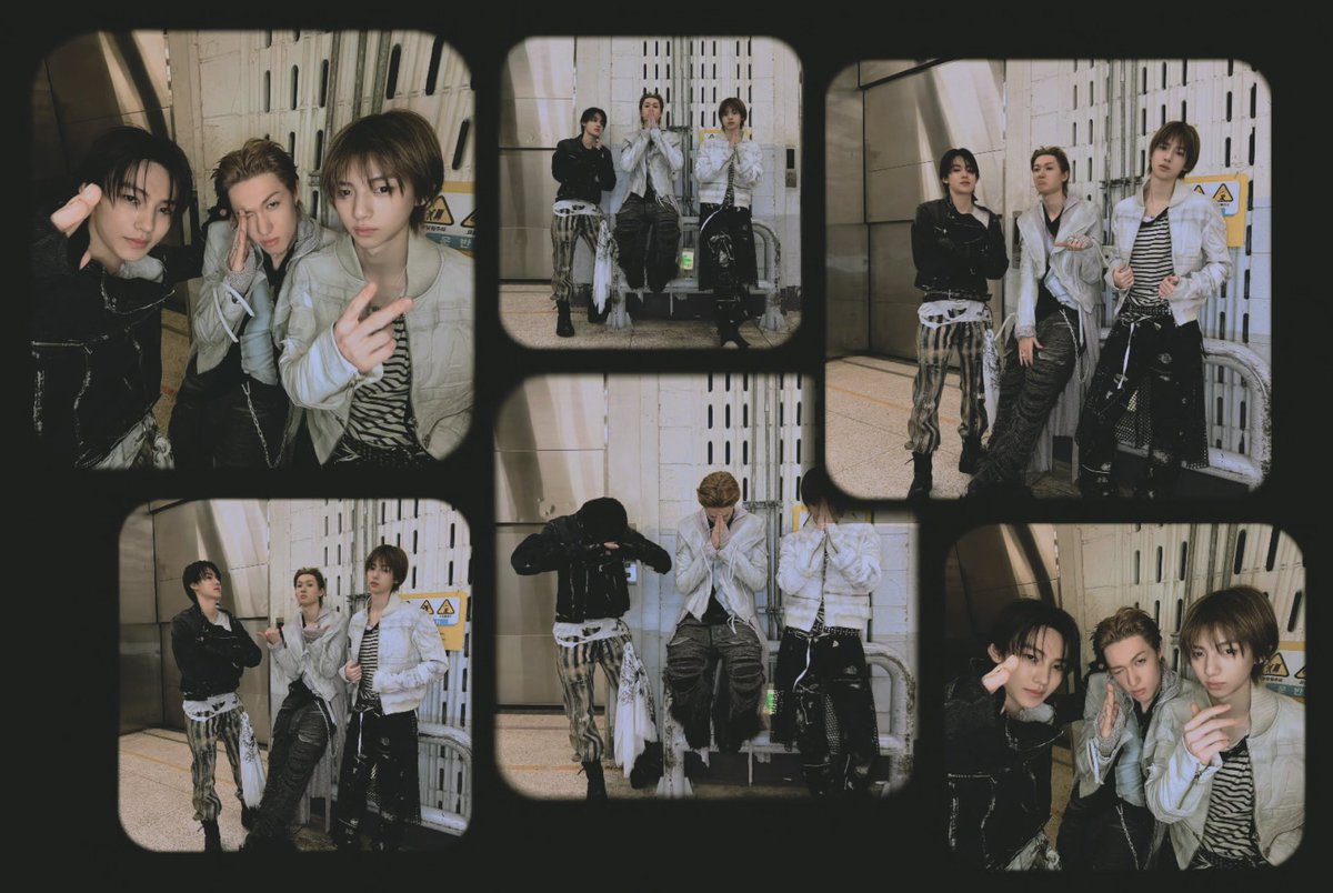 Juhbon's tweet image. same age or nah? age doesn’t really matter to us, what matters is how perfectly our vibes align. and maybe this is also our subtle way of showing off these effortlessly cool black-and-white looks.