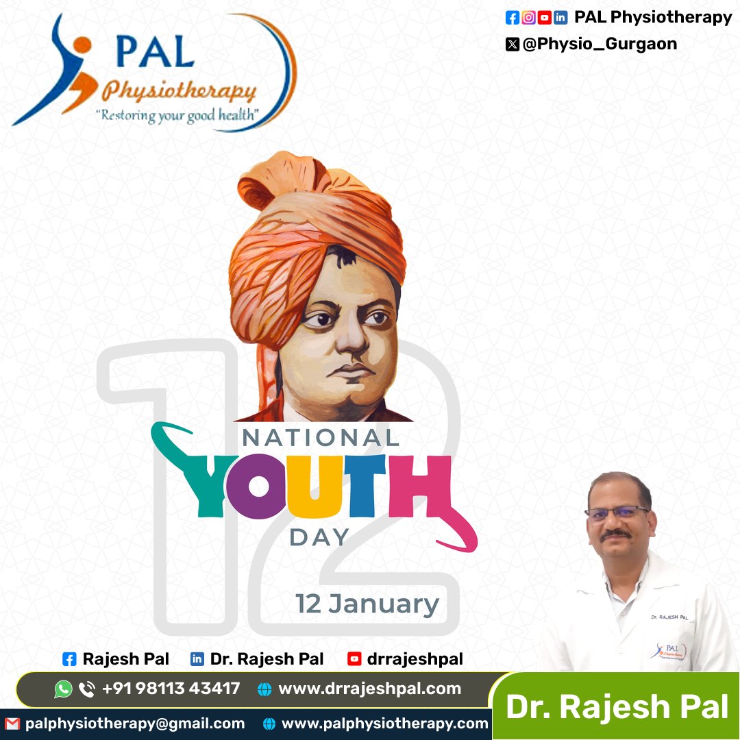 National Youth Day !
 
 Empowering the youth to shape a brighter future. Happy National Youth Day!
.
#NationalYouthDay #YouthEmpowerment
#YouthInspiration #FutureLeaders #YouthPower
#VibrantYouth
