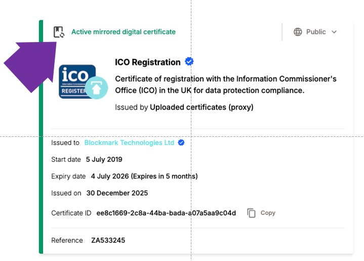 BlockMark Technologies tweet media