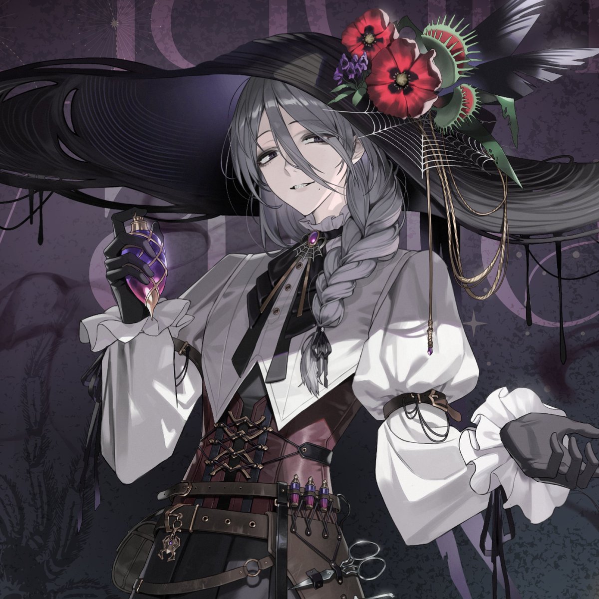 44paku's tweet image. *OC
1월 창작 합작의 일러스트와 편집 디자인 작업했습니다🕷️🕸️🥀
#Monthly_Creation