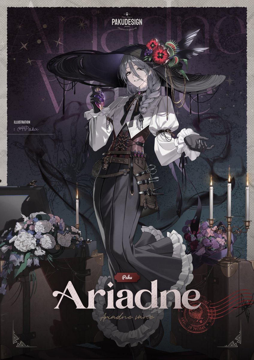 *OC
1월 창작 합작의 일러스트와 편집 디자인 작업했습니다🕷️🕸️🥀
#Monthly_Creation