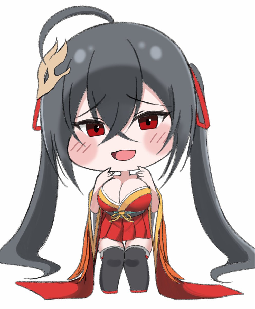 #アズレン 
ト  リ  ッ  カ  ル  風  大  鳳 