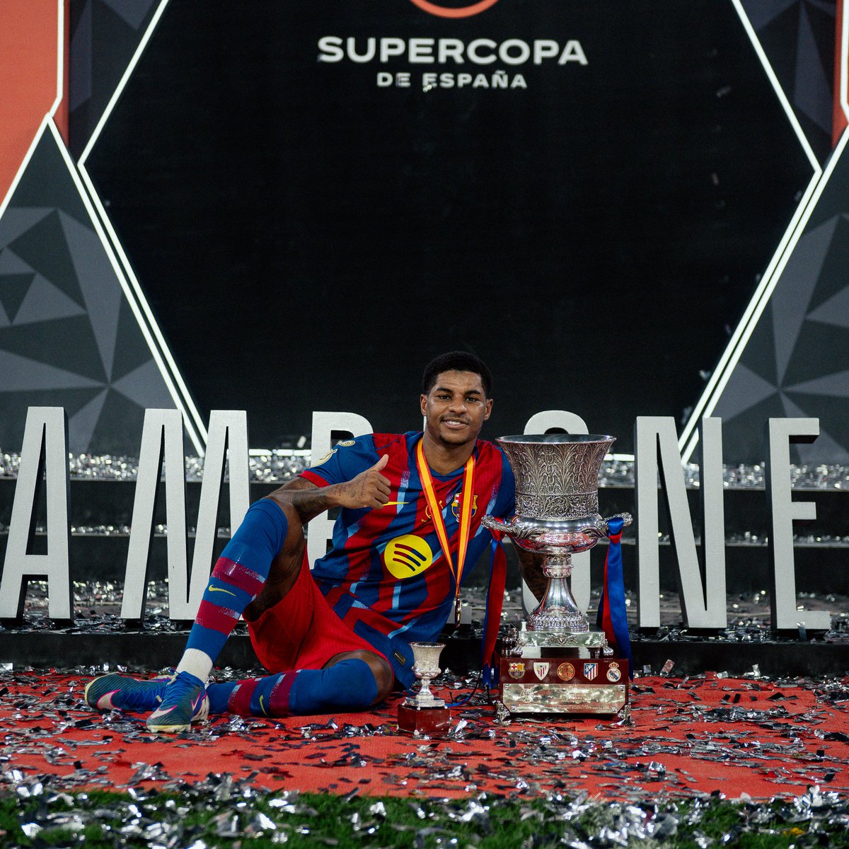 Llegó al Barça para ganar títulos 💙❤️