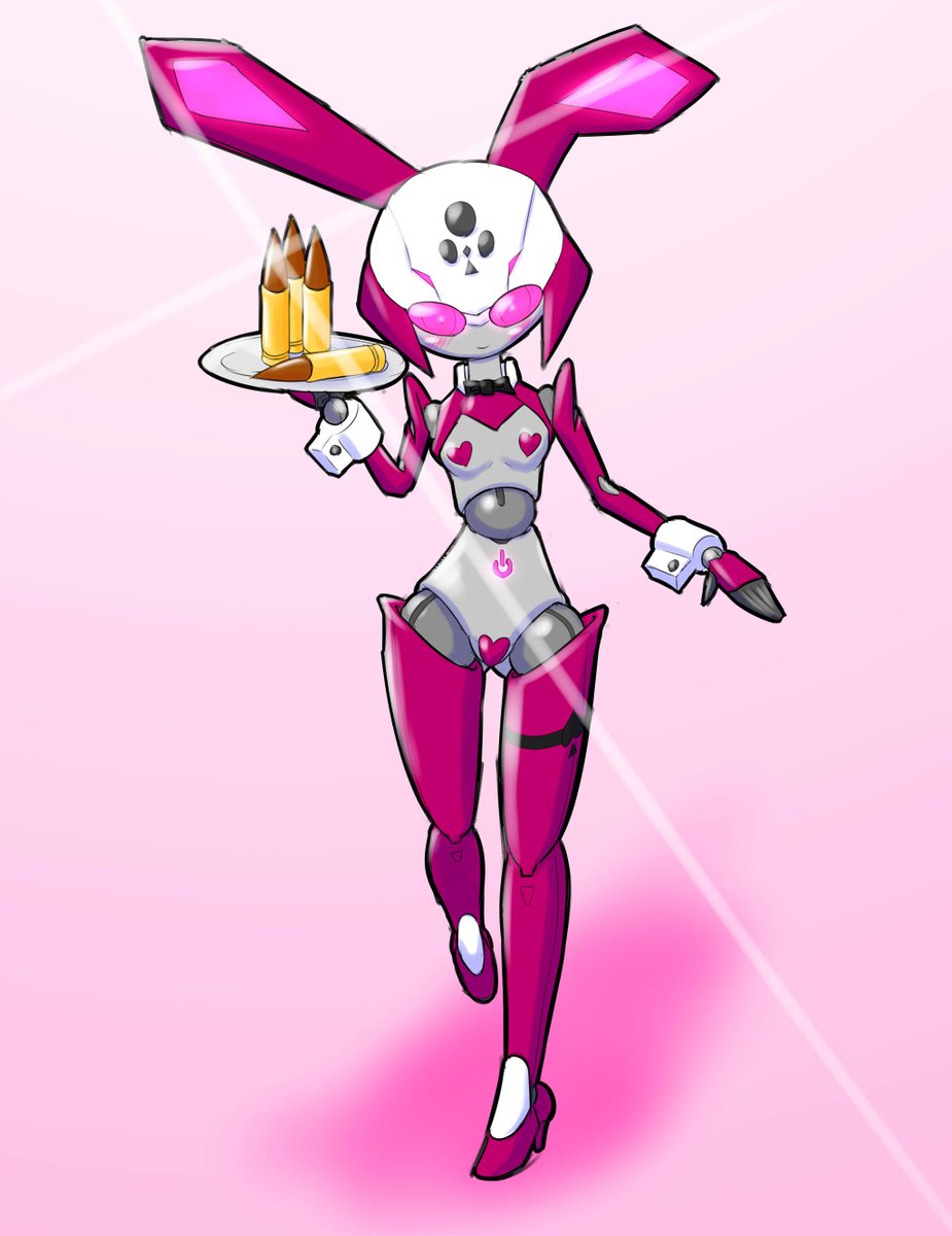 #バニーガール貼って元気づけてください #ロボ娘
🐰 